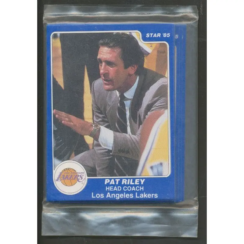 1985 Star Basketball Star Coaches Complete Bagged Set