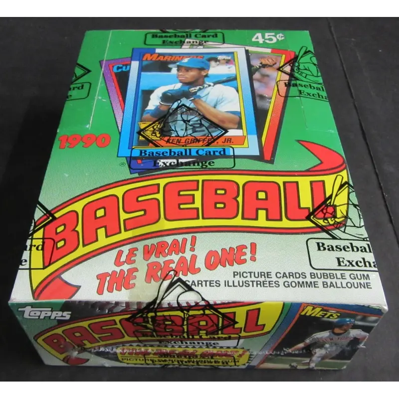 1990 OPC O-Pee-Chee Baseball Unopened Wax Box (Tape) (BBCE)