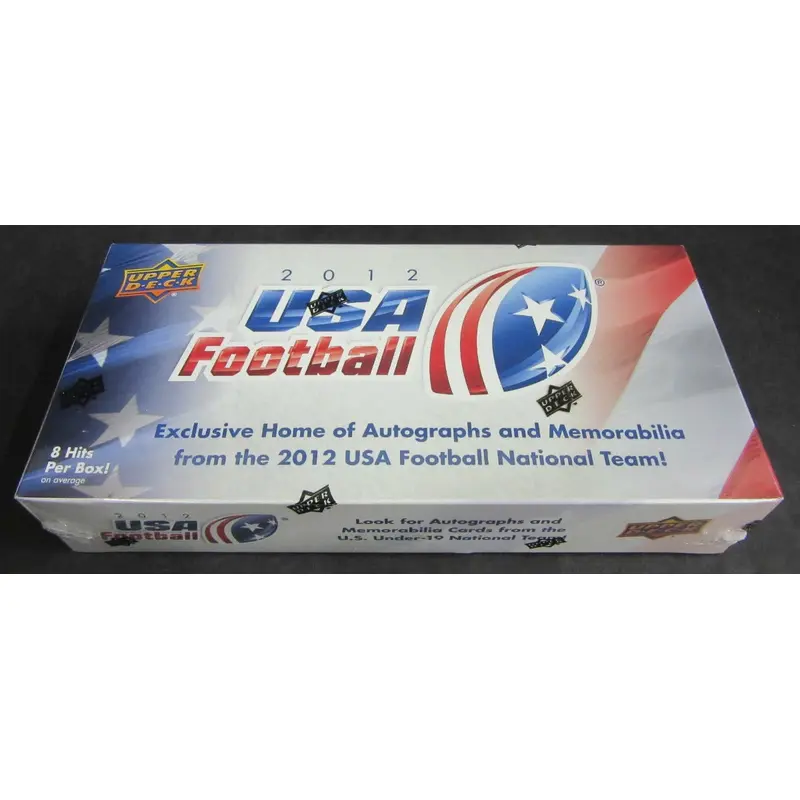 2012 Upper Deck USA Football Box (Hobby)