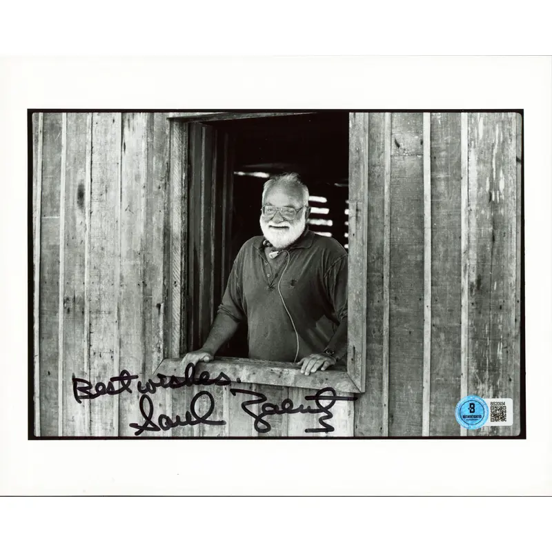 Saul Zaentz Producer "Best Wishes" Authentic Signed 8x10 Photo BAS #BS20934