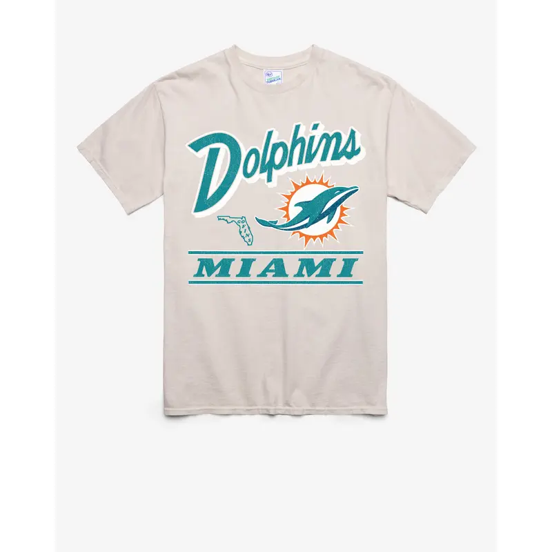 MIAMI DOLPHINS FLY BY VINTAGE '47 TUBULAR TEE