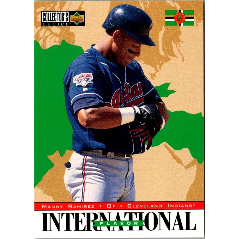 1996 Collector's Choice Silver Signature Manny Ramirez #329