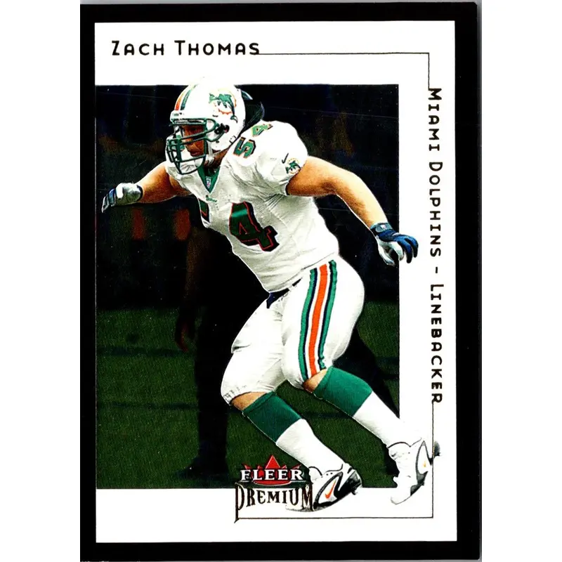 2001 Fleer Premium Zach Thomas #38