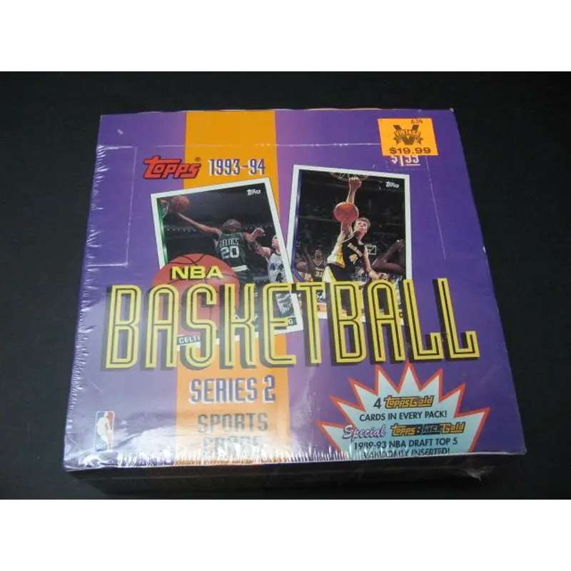 1993/94 Topps Basketball Series 2 Jumbo Box