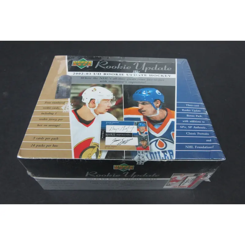2002/03 Upper Deck Rookie Update Hockey Box (Hobby)