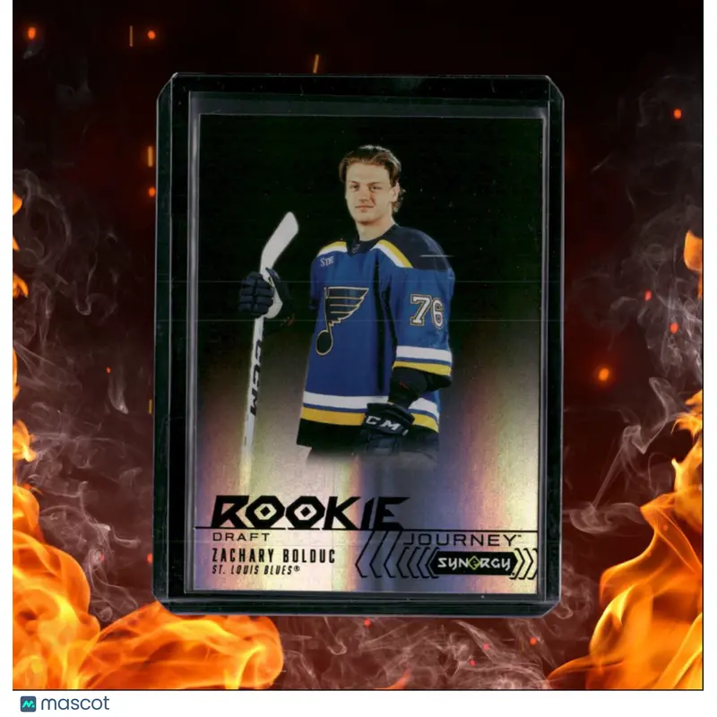 2024-25 Upper Deck Synergy Zachary Bolduc Journey Draft SP Rookie #RJ-6