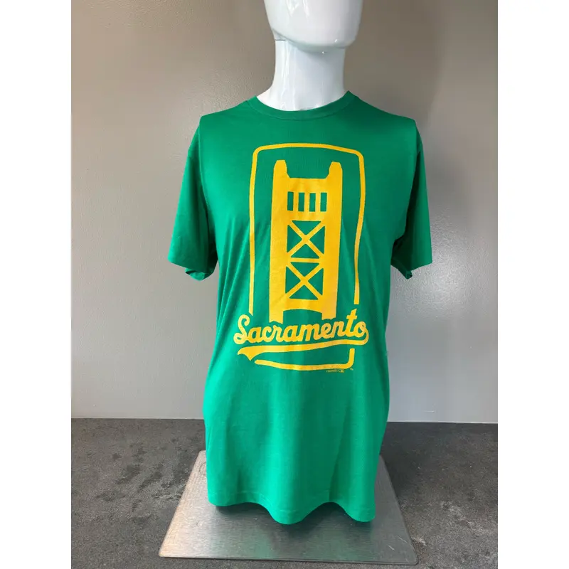A'S SLEEVE PATCH LOGO TEE