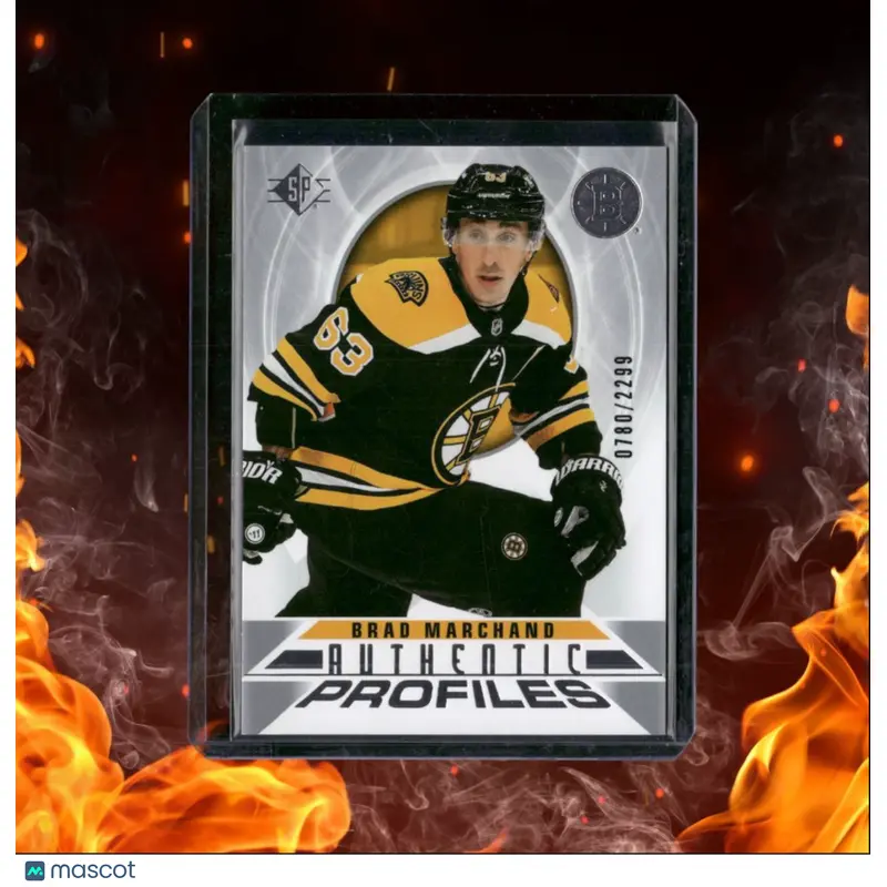 2020-21 Upper Deck SP Brad Marchand Authentic Profiles 0780/2299 #AP-7