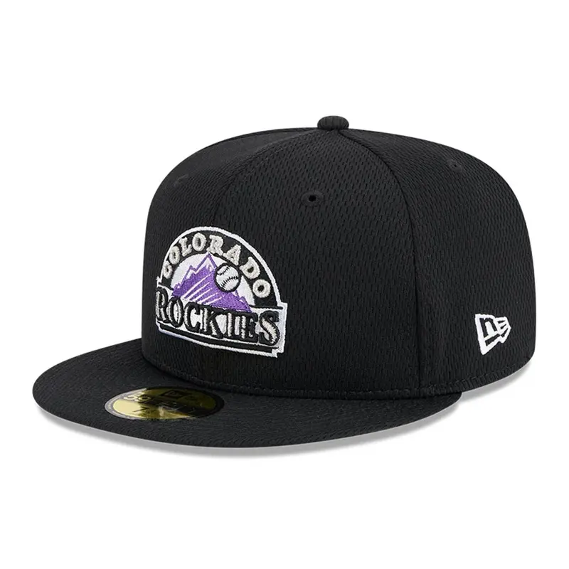 Colorado Rockies Club House Black 59FIFTY Fitted Cap