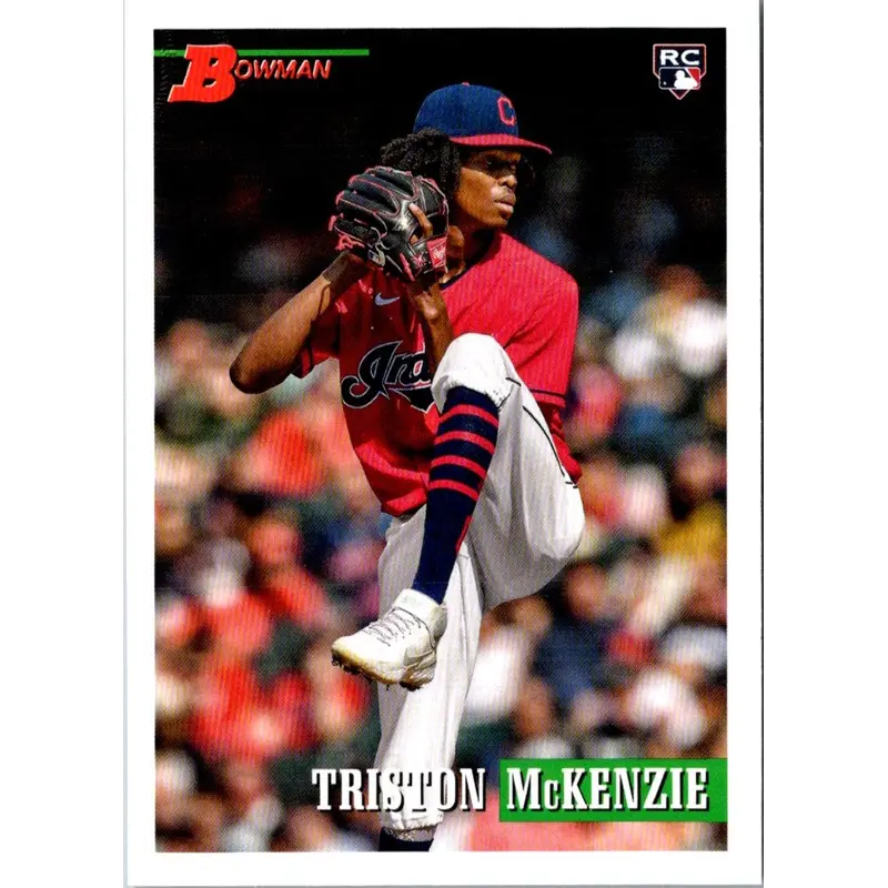 2021 Bowman Heritage Triston McKenzie #86 Rookie