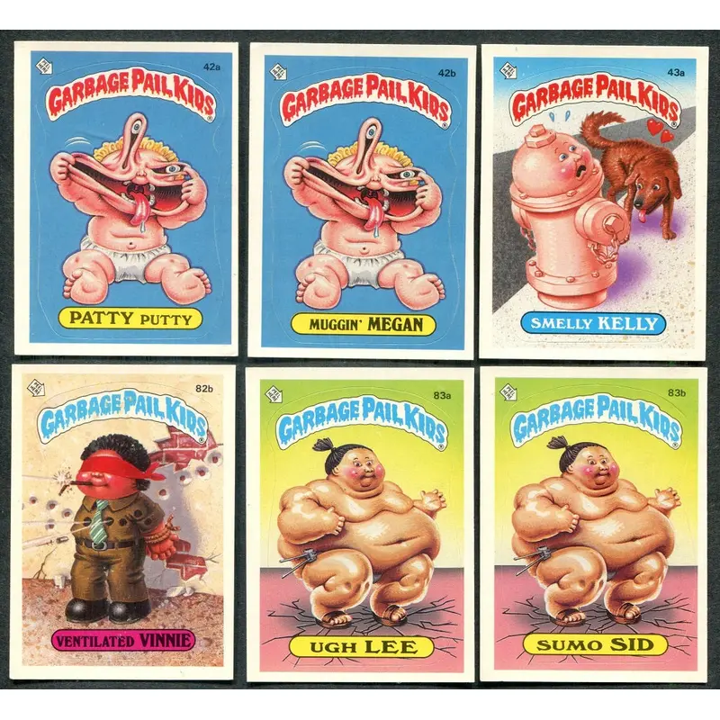 1985 Topps Garbage Pail Kids Complete Series 2 Set NM NM+ (Set #1)