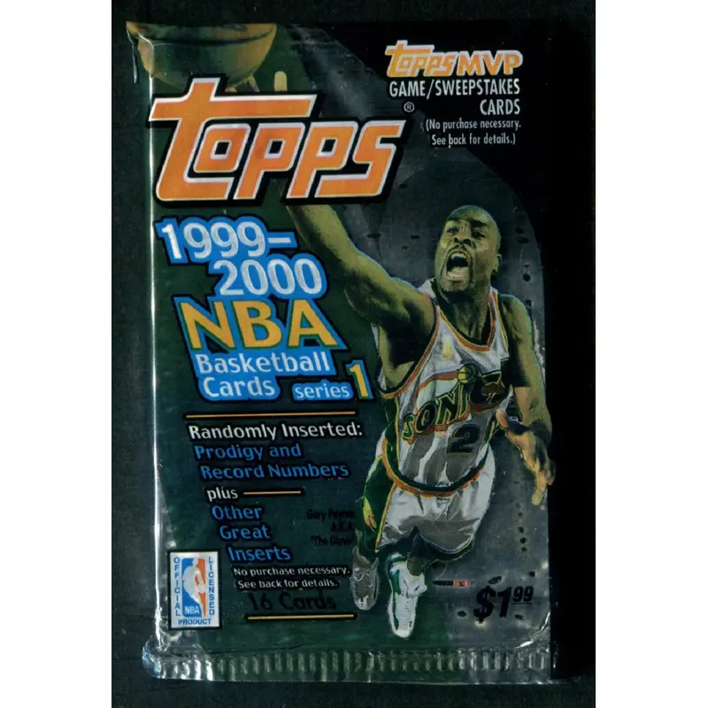 1999/00 Topps Basketball Unopened Series 1 Pack (Pre Priced) (16)