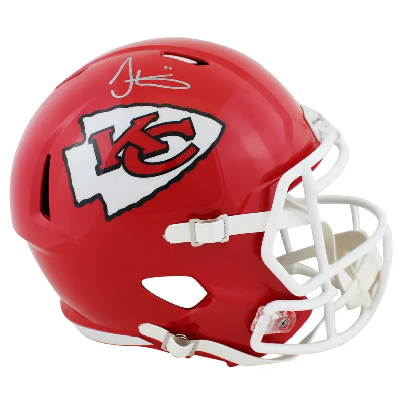 Chiefs Tyreek Hill Authentic Signed Full Size Speed Rep Helmet BAS Witnessed