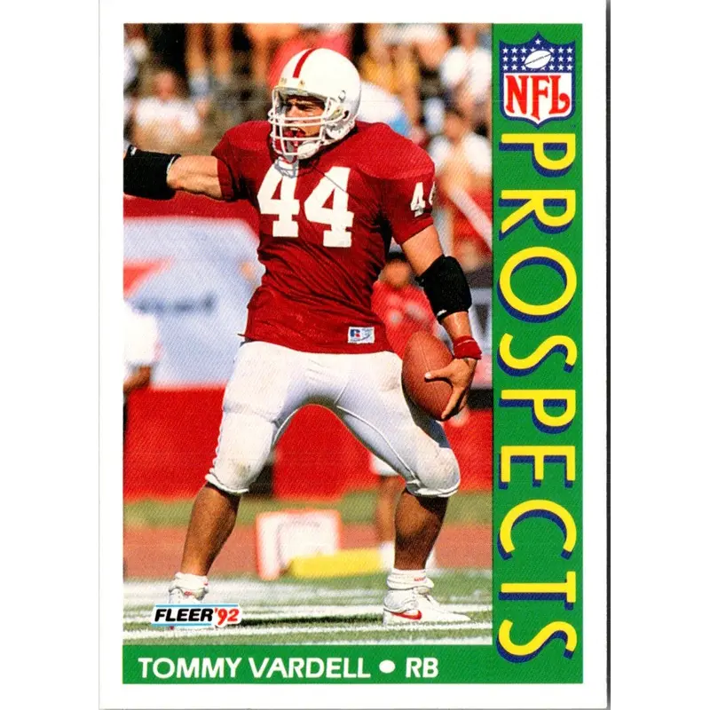 1992 Fleer Tommy Vardell #449 Rookie