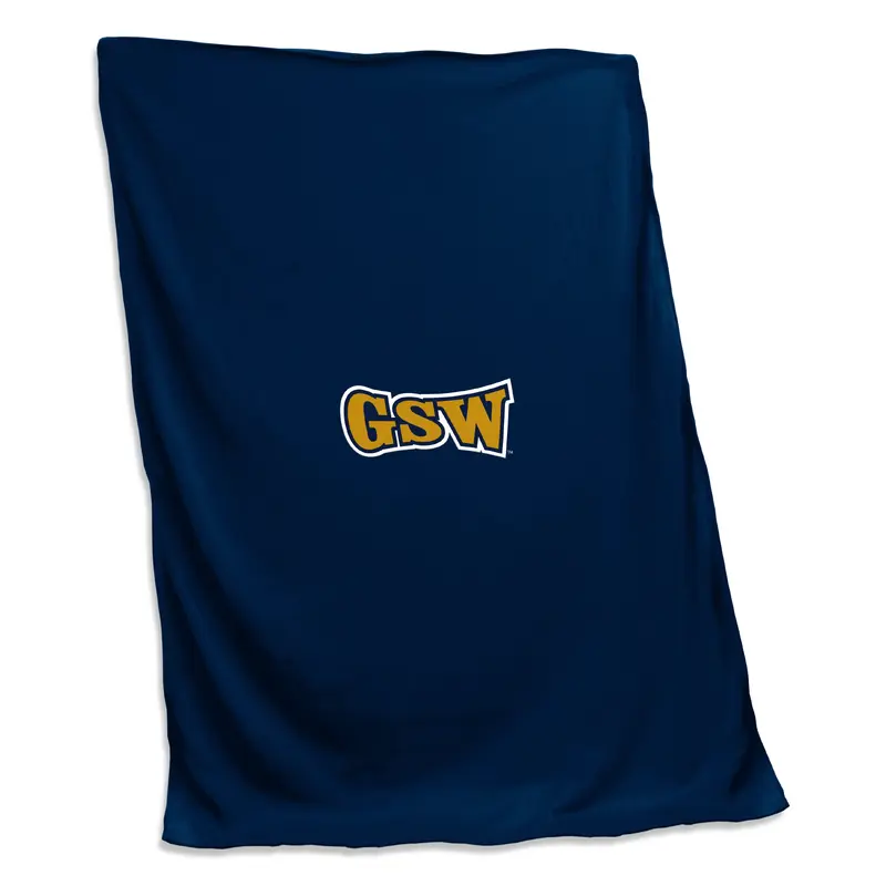 Georgia Southwestern Screened Sweatshirt Blanket