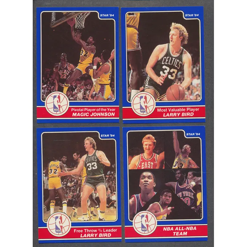 1984 Star Basketball Awards Banquet Complete Set NM NM/MT