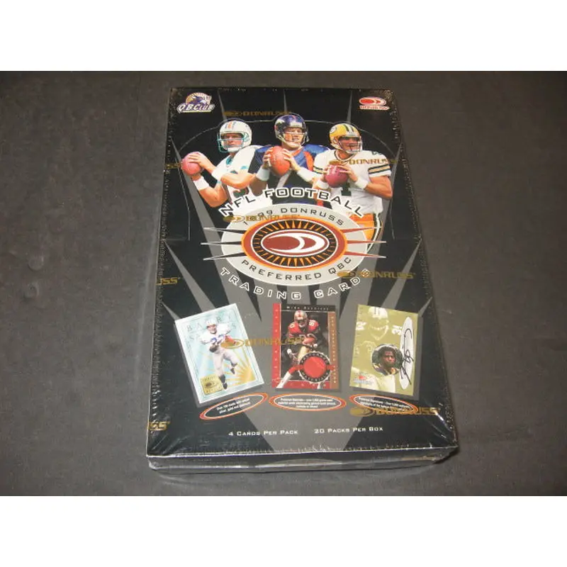 1999 Donruss Preferred QBC Football  Box