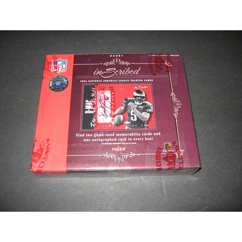 2004 Fleer Inscribed Football Box (Hobby)