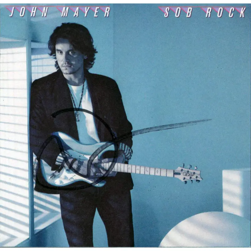 John Mayer Authentic Signed SOB Rock CD Insert Autographed BAS #BA96914