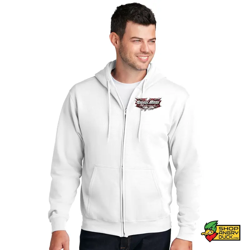 Runin Bare Motorsports Full Zip Hoodie