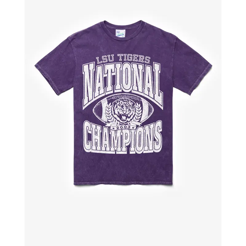 LOUISIANA STATE TIGERS LSU H-C MONOCHROME VINTAGE '47 TUBULAR TEE