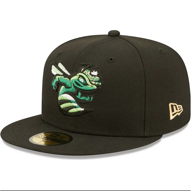 New Era - 59fifty Fitted - MiLB - AC Perf - Augusta Green Jackets - Black