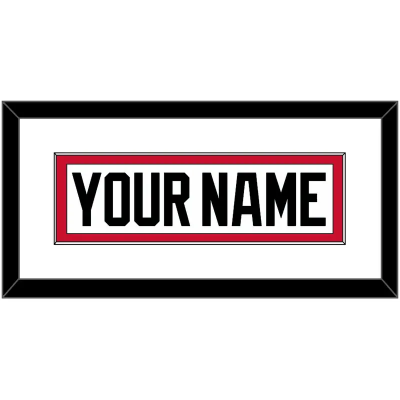 Chicago Nameplate - Road White (2007-2017) - Single Mat 1