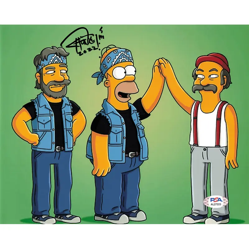 Tommy Chong signed 8x10 photo PSA/DNA Autographed