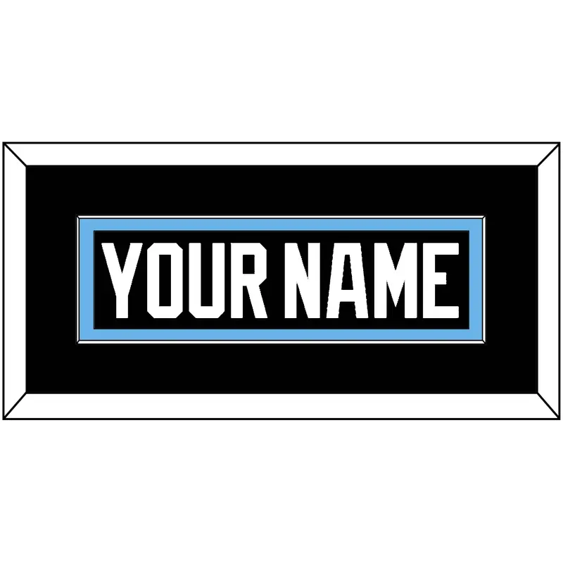 Utah Nameplate - Home Black - Single Mat 2
