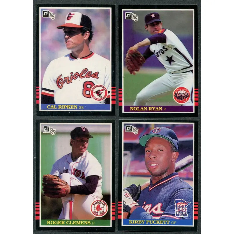 1985 Donruss Baseball Complete Set NM/MT (660) (23-276)