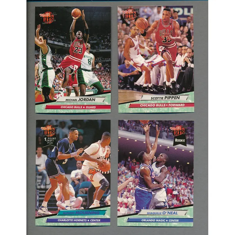1992/93 Fleer Ultra Basketball Complete Set (w/ Inserts) (375)  NM/MT MT