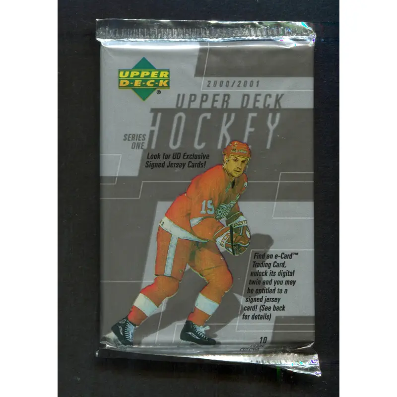 2000/01 Upper Deck Hockey Unopened Series 1 Pack (10)