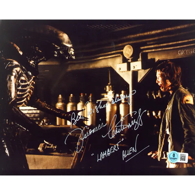 Veronica Cartwright Alien "Best Wishes Always Lambert" Signed 8x10 Photo BAS