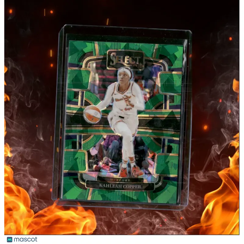 2024-25 Panini Select WNBA Kahleah Copper Green Cracked Ice Prizm #21