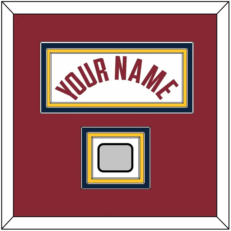 Denver Name & Champions Patch - White Association - Triple Mat 4