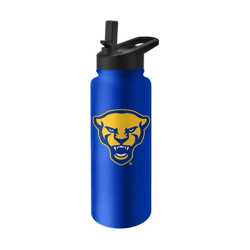 Pittsburgh 34oz Logo Quencher Bottle