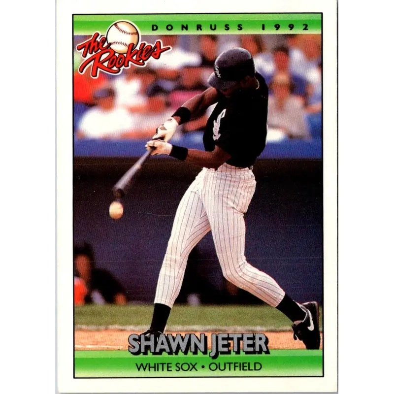 1992 Donruss The Rookies Shawn Jeter #59 Rookie