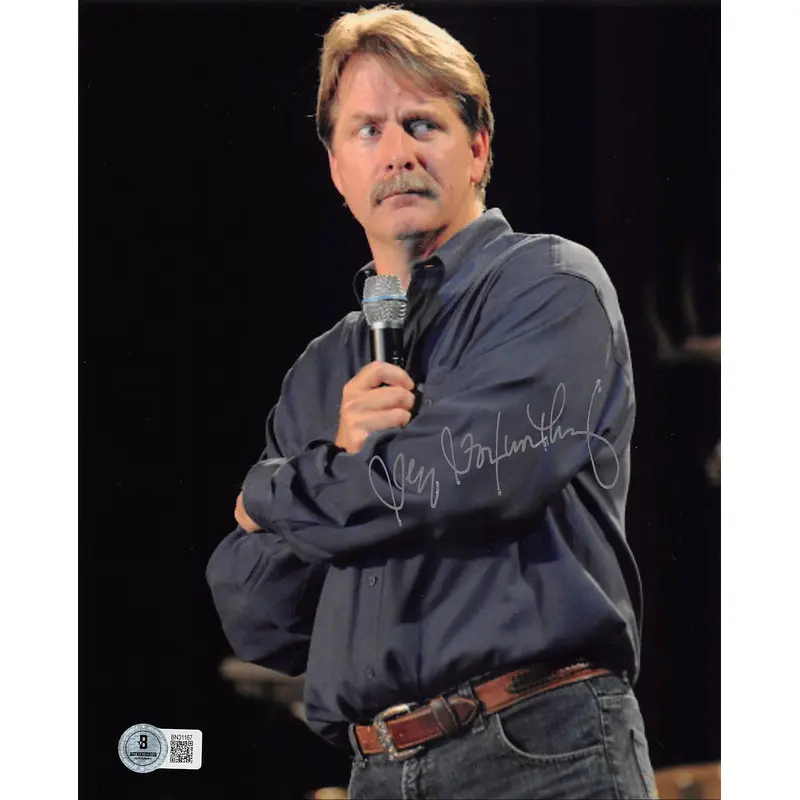 Jeff Foxworthy Comedian Authentic Signed 8x10 Vertical Photo Autographed BAS 3