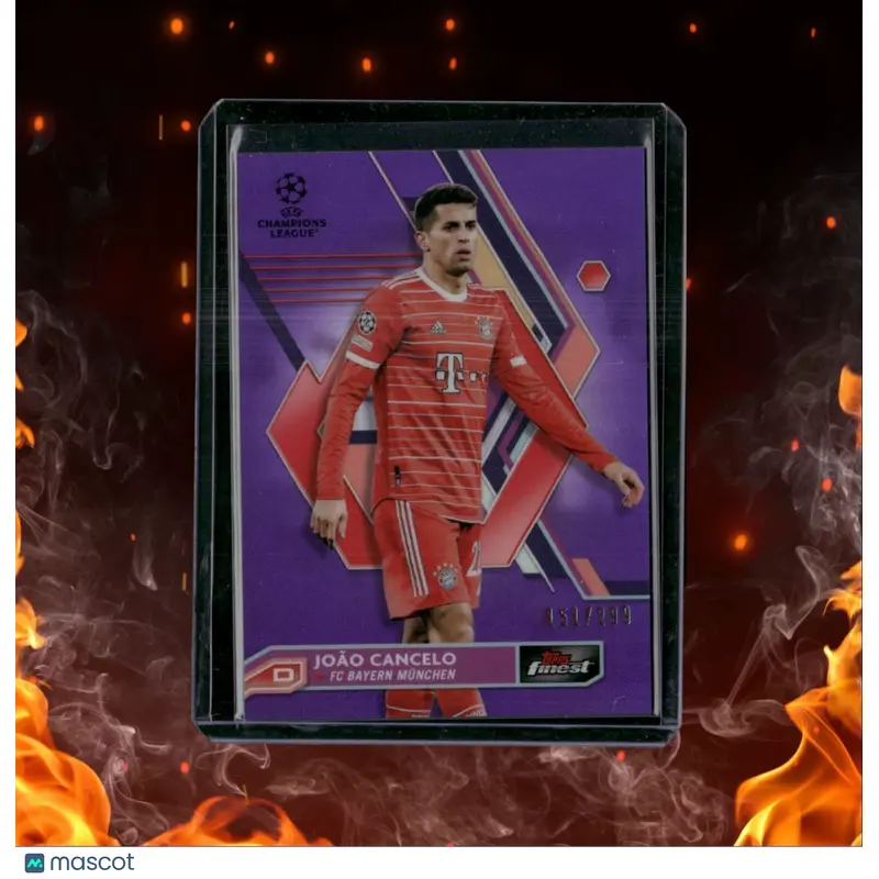 2022 Topps Finest Joao Cancelo Purple Refractor 151/299 #131
