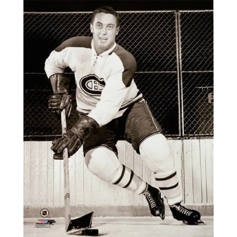 Jean Beliveau "Canadiens Classic" (c.1958) Premium Poster Print - Photofile Inc.