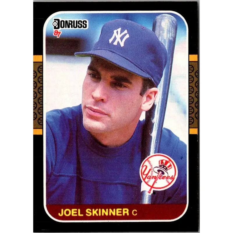 1987 Donruss Joel Skinner #545