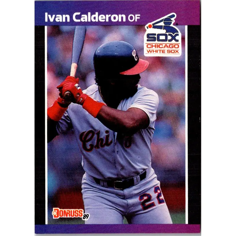 1989 Donruss Ivan Calderon #371