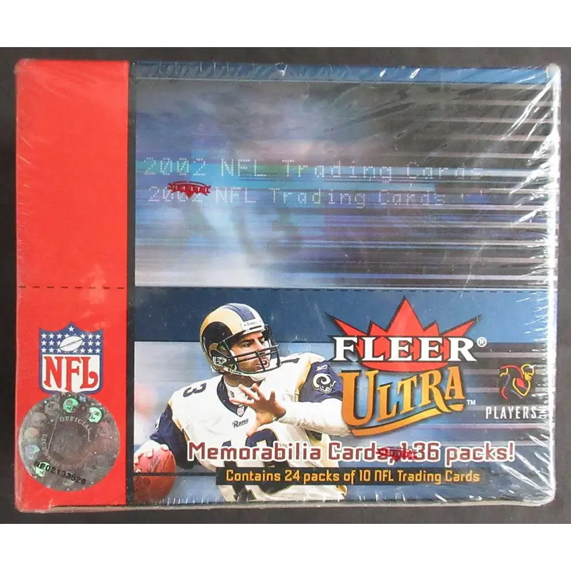 2002 Fleer Ultra Football Box (Retail) (24/10)