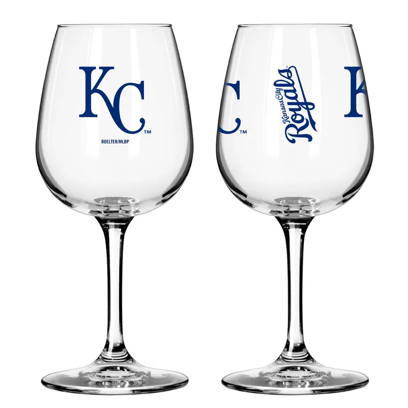 Kansas City Royals 12oz Gameday Stemmed Wine Glass