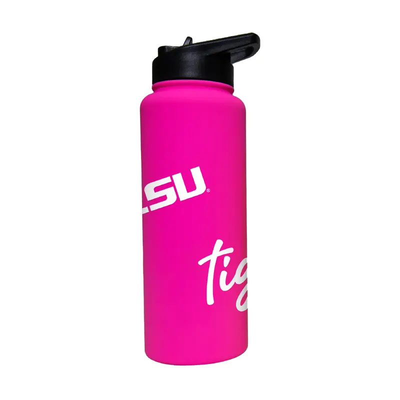 LSU 34oz Electric Bold Soft Touch Quencher