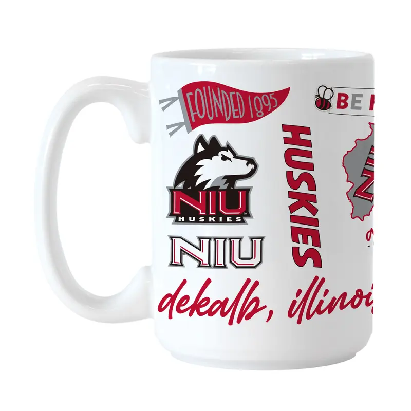 Northern Illinois 15oz Native Sublimated Mug