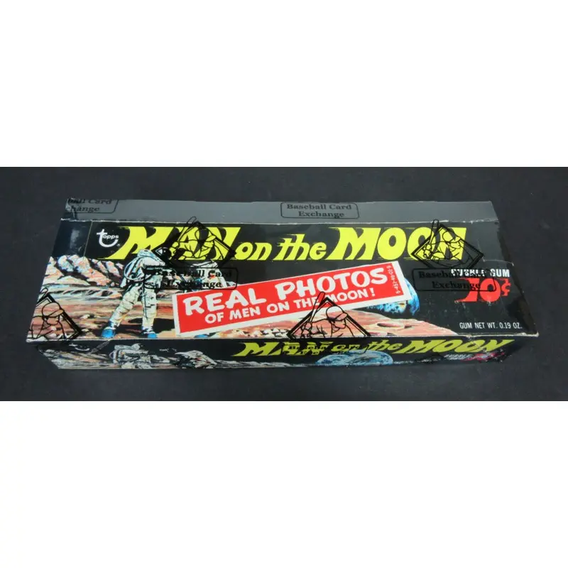 1970 Topps Man On The Moon Unopened Box (Extended Series)