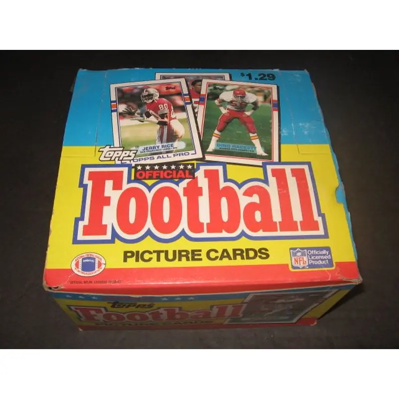 1989 Topps Football Jumbo Box