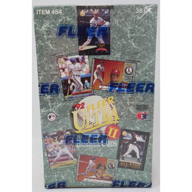 1992 Fleer Ultra Baseball Series 2 Box