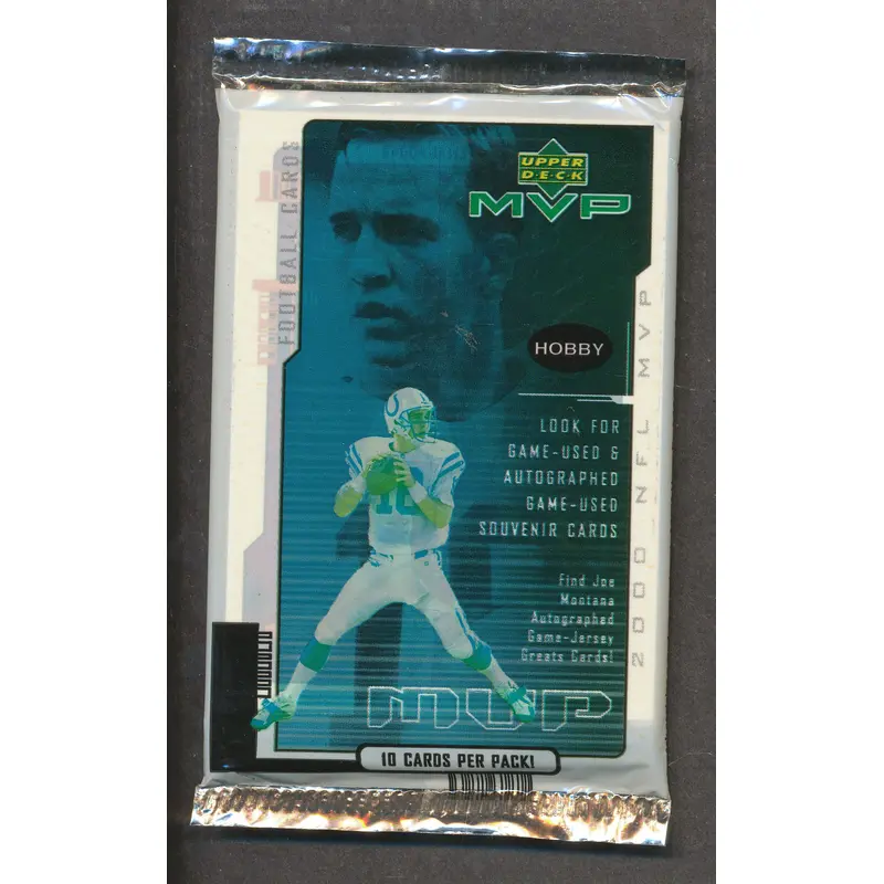 2000 Upper Deck MVP Football Unopened Pack (Hobby)